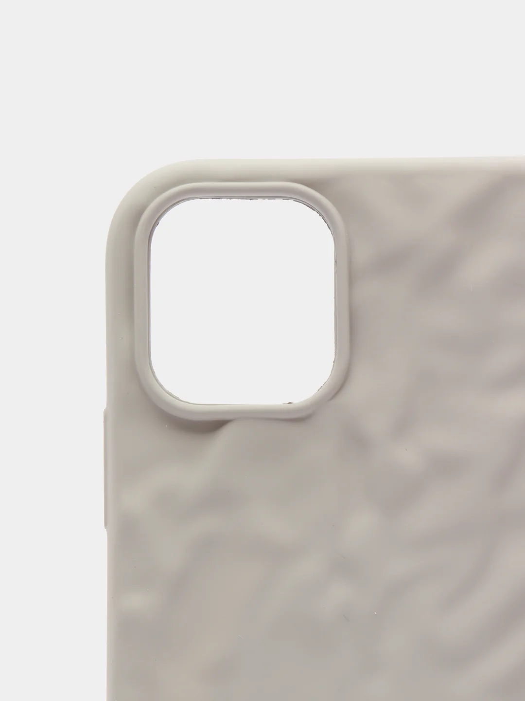 Серый чехол iPhone 11 TPU, без логотипа, закрытый низ