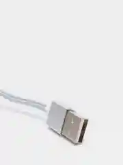 Серебряный usb кабель магнитный Quick Charge 3.0 быстрый заряд с передачей данных, 2-х метровые