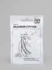 Семена Горох сахарный "Медовый стручок" набор 1, 5, 10 уп