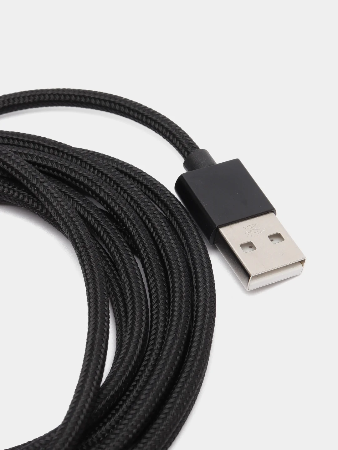Черный usb кабель магнитный Quick Charge 3.0 быстрый заряд с передачей данных, 2-х метровые