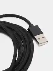 Черный usb кабель магнитный Quick Charge 3.0 быстрый заряд с передачей данных, 2-х метровые