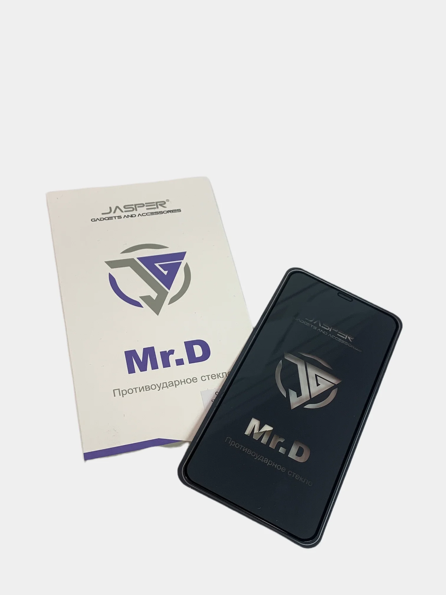 Защитное стекло Jasper на iPhone 11 Pro, Max, X, XS, 7, 8 Plus