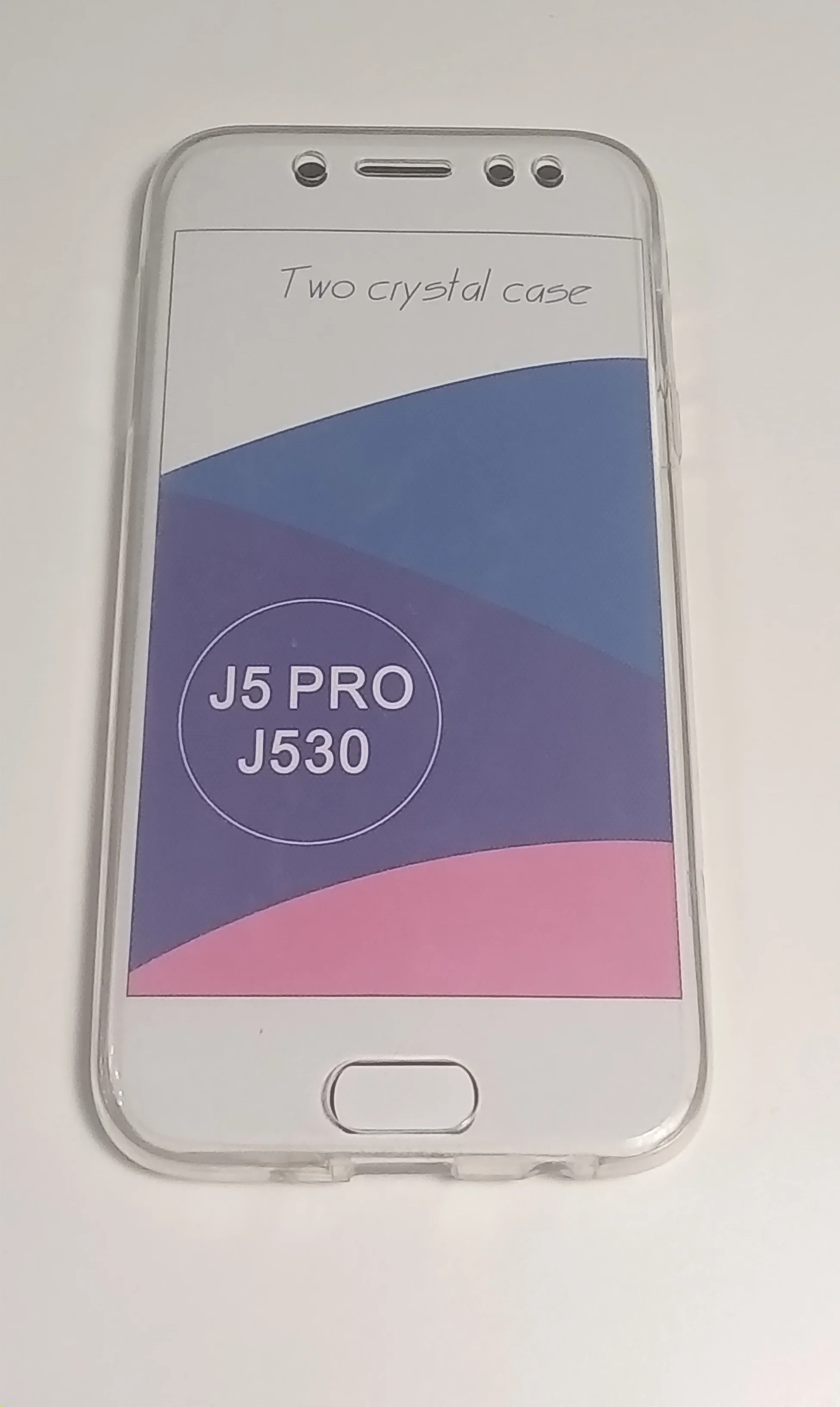 Прозрачный чехол книжка SAMSUNG J5 2017