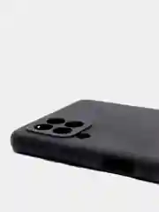Черный силиконовый чехол Samsung Galaxy A22 4G, M32, M22 (Самсунг Галакси А22, М32, М22) прозрачный