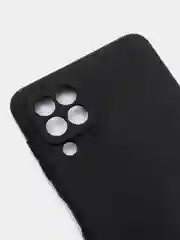 Черный силиконовый чехол Samsung Galaxy A22 4G, M32, M22 (Самсунг Галакси А22, М32, М22) прозрачный