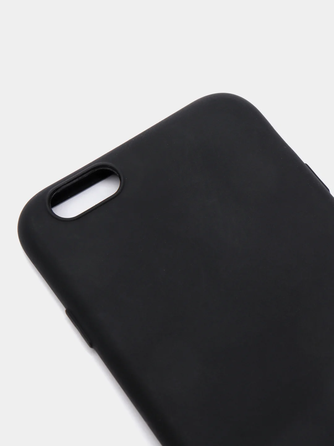 Чехол Apple iPhone 6 / 6s черный силиконовый