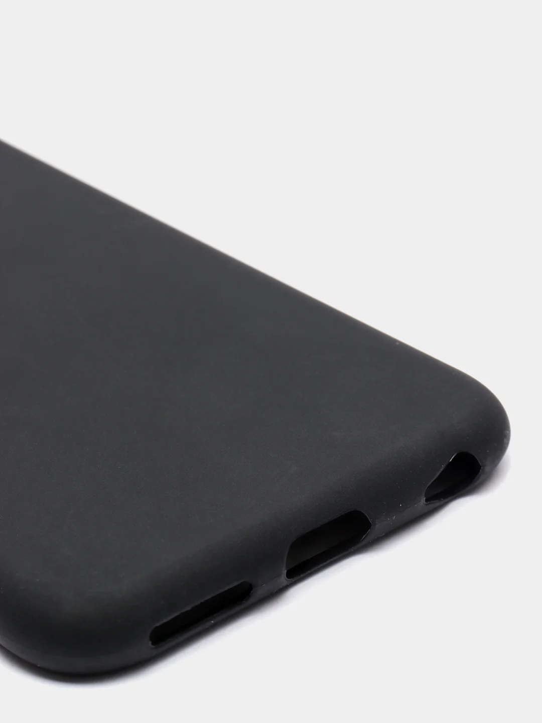 Чехол Apple iPhone 6 / 6s черный силиконовый