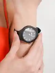 Черный часы наручные