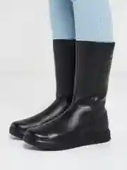 Сапоги для девочек, зимние, натуральная кожа, Юничел
