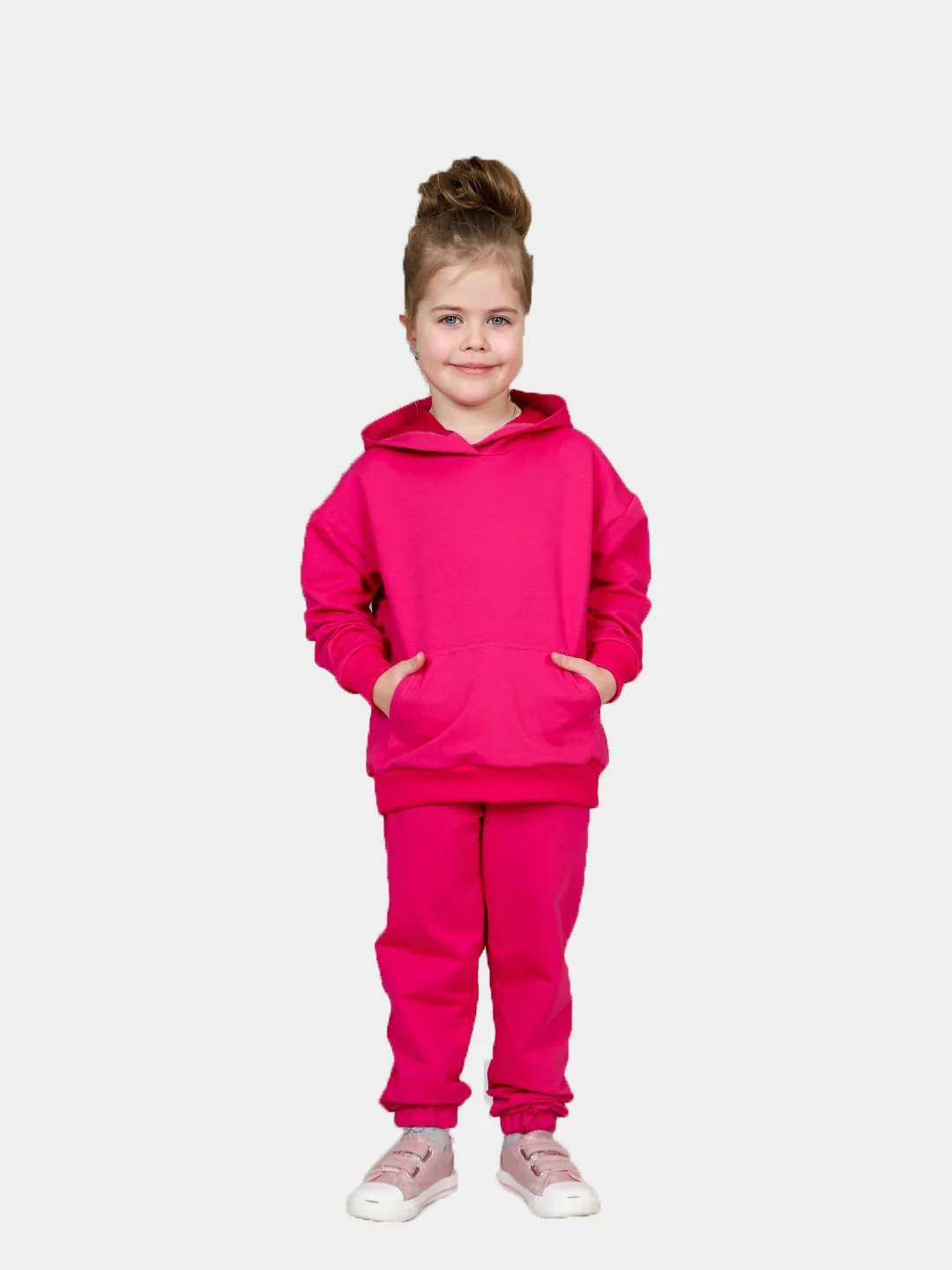 Розовый костюм, 6-11 лет