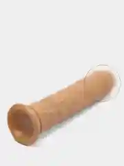 Прозрачный фалоиммитатор без яиц