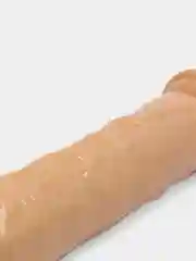 Прозрачный фалоиммитатор без яиц