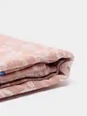 Бежевый скатерть Посуда, рогожка
