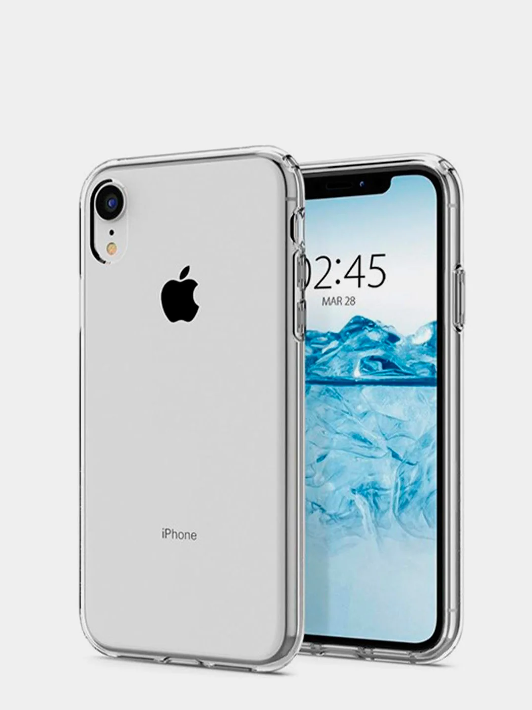 Чехол Apple iPhone XR, прозрачный, силиконовый