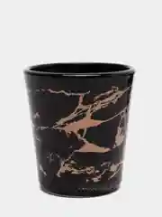 Черный стопки стеклянные/ рюмки/ фужеры (набор 6 ш.)