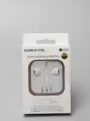 Белый наушники с микрофоном Borofone BM30 3.5mm Jack