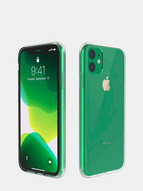 Чехол Apple iPhone 11 прозрачный силиконовый