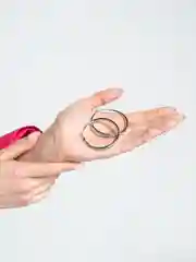 Серьги женские бижутерия, сережки кольца