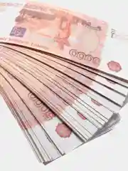 Пачка купюр "5000 рублей"