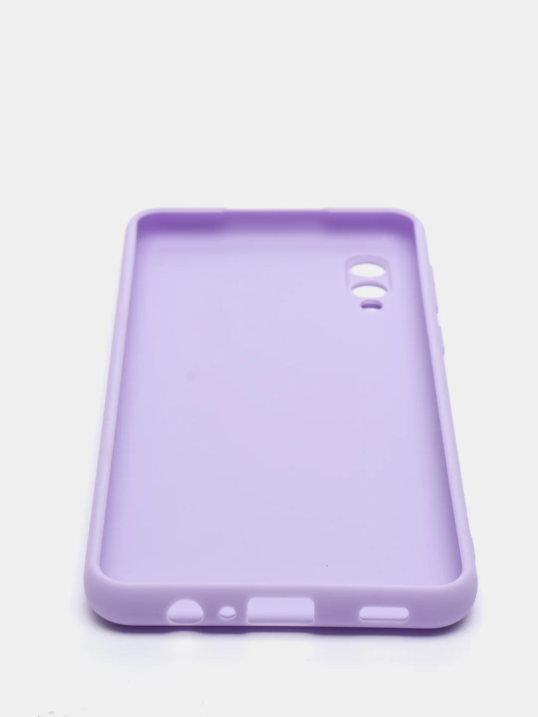 Лавандовый чехол Samsung Galaxy A02 (2021), силиконовый