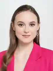 Золотой длинные висячие серьги-цепочки с ромбами