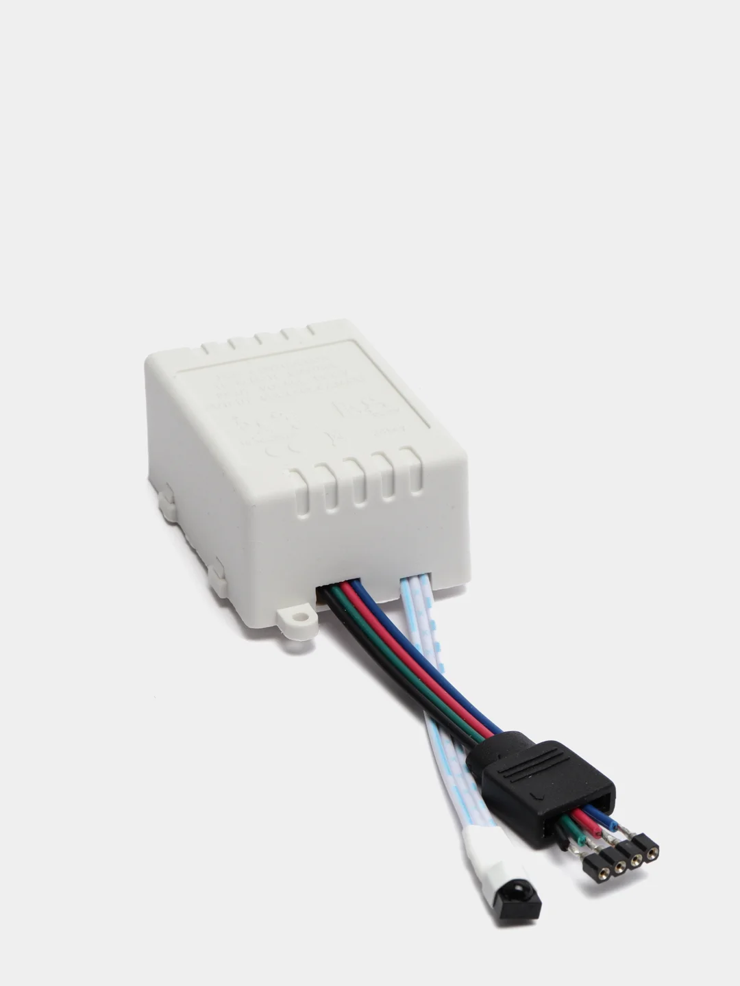 Серебряный светодиодная многоцветная лента RGB, с пультом, 5 м