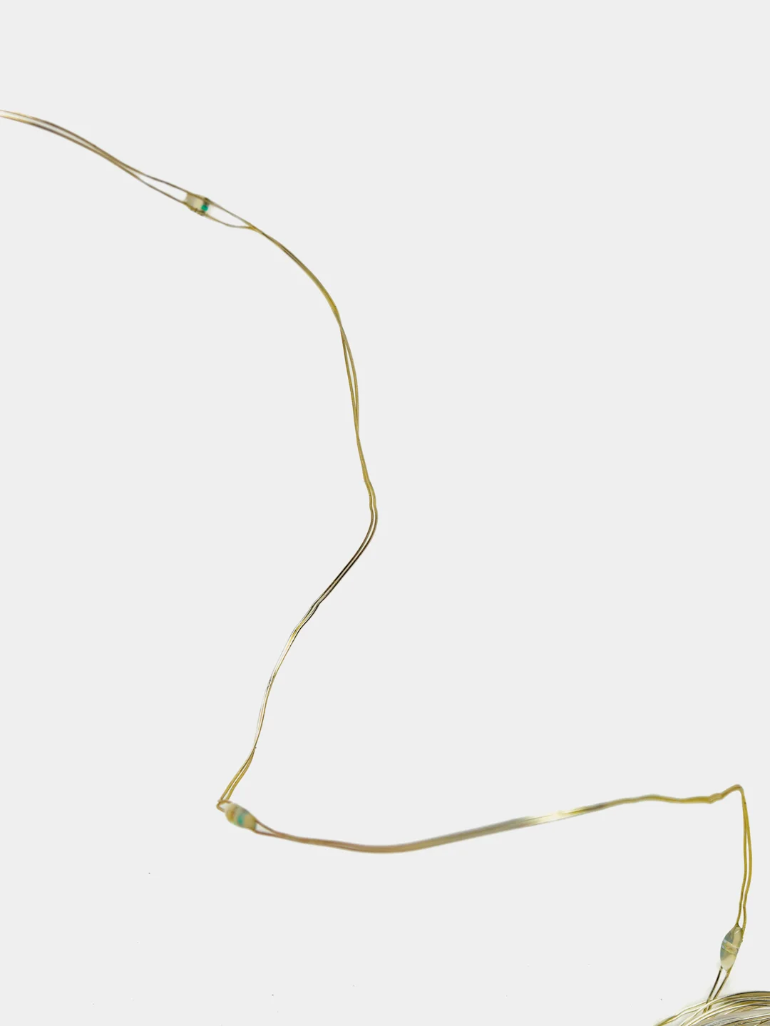 Лимонный гирлянда "Нить-роса", 2 м, 20 LED