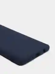Темно-синий чехол Samsung Galaxy A51 (Самсунг Галакси А51) силиконовый, цветной, матовый