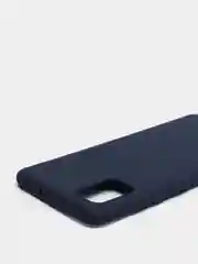Темно-синий чехол Samsung Galaxy A51 (Самсунг Галакси А51) силиконовый, цветной, матовый