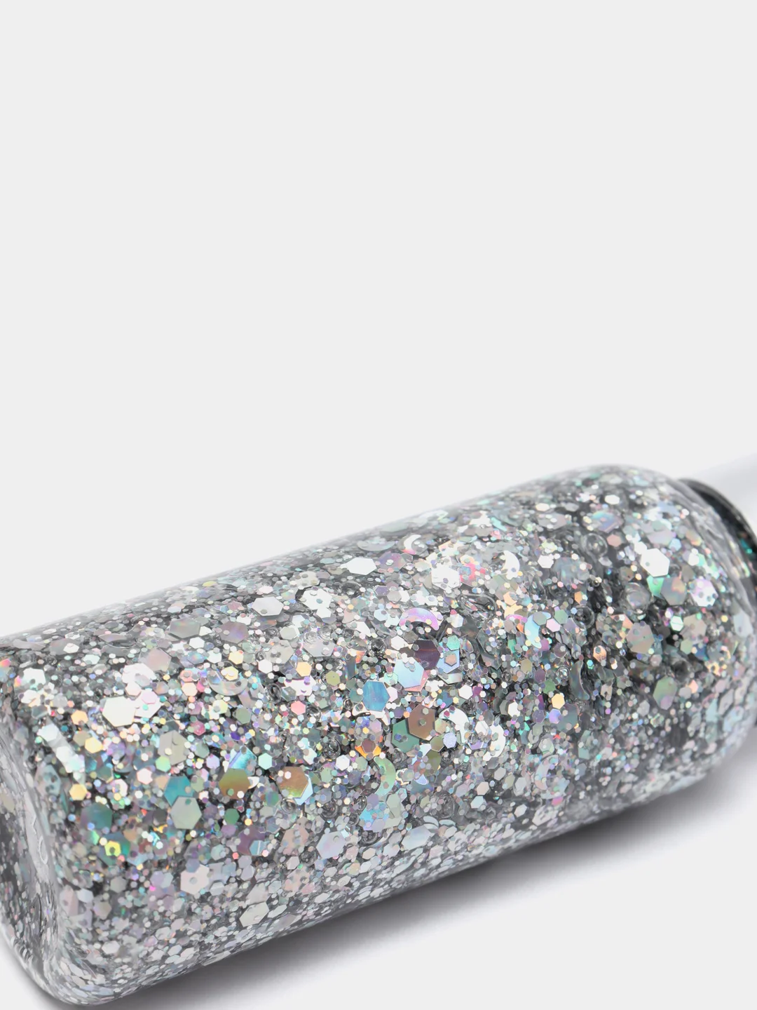 Серебряный глиттер - гель для лица, тела и волос, блестки Handaiyan Glitter 9 цветов