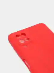 Красный чехол Samsung Galaxy A12 / M12, силиконовый