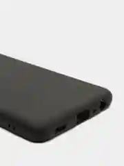 Хром чехол Samsung Galaxy A22, M22, M32, Самсунг Галакси А22, М22, М32 черный силиконовый