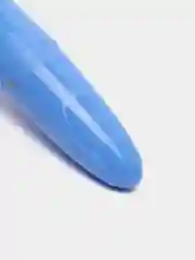 Голубой мини вибратор дельфин