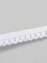 Резинка ажурная белая