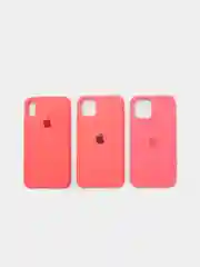 Алый чехол Silicone Case для iPhone 7/8/ 12 / 12 PRO  / 12 PRO MAX /13 PRO / 13 PRO MAX