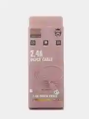 Зеленый зарядка / Кабель зарядный LENYES LC939 (Micro-USB/Type-C/Lightning) для Android и iPhone