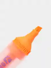 Текстовыделитель BRAUBERG "FLUO", ОРАНЖЕВЫЙ, линия 1-5 мм