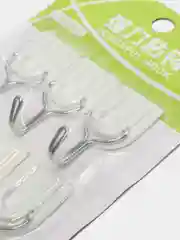 Белый крючки на стену для подвешивания/крепления гирлянды (6 штук в комплекте)