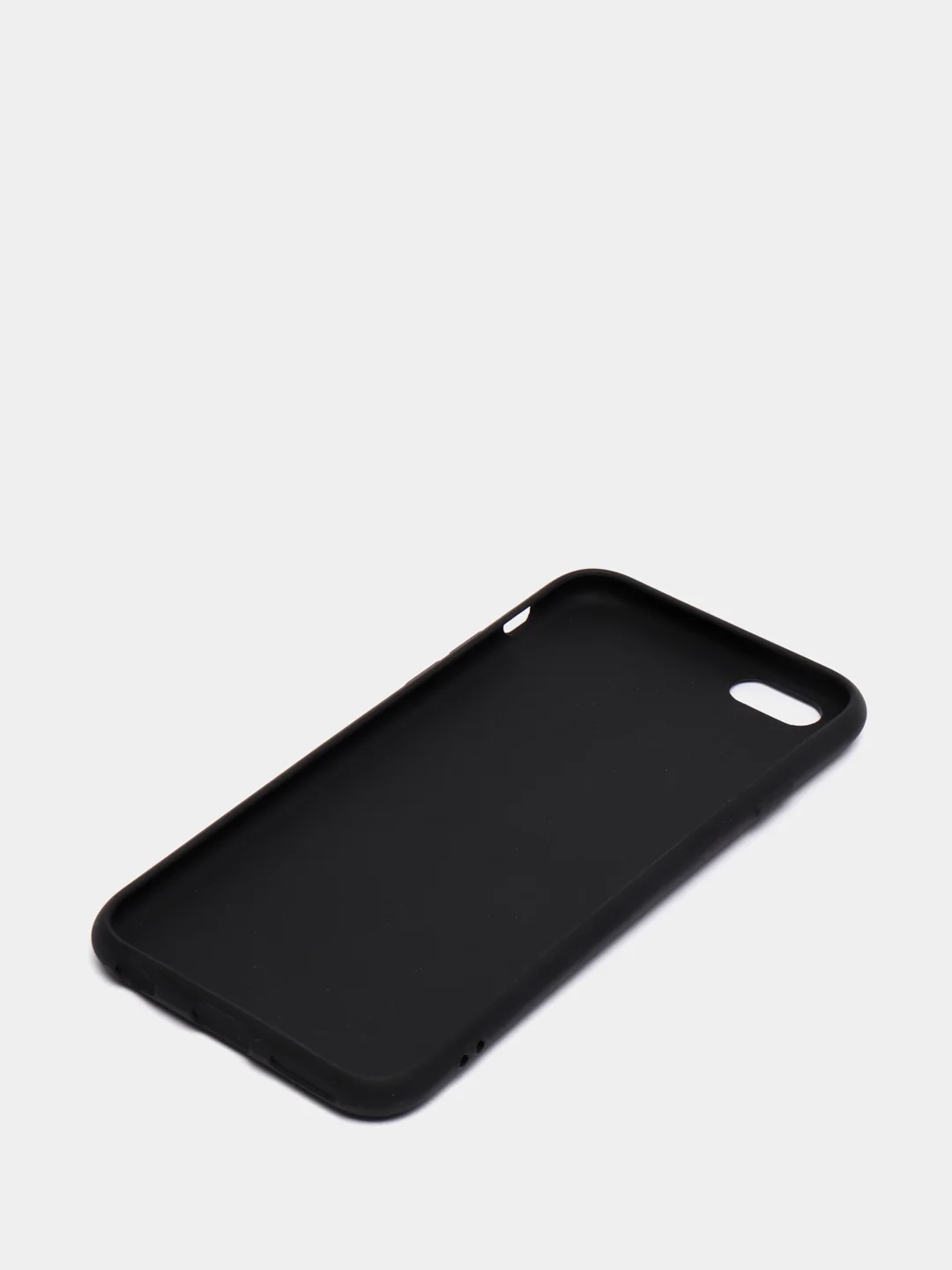 Черный чехол силиконовый на iPhone 5, 5s, 6, 6s, 7, 8, SE 2020, X, XR, XS Max, 12 14 Pro, 13 mini