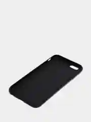 Черный чехол силиконовый на iPhone 5, 5s, 6, 6s, 7, 8, SE 2020, X, XR, XS Max, 12 14 Pro, 13 mini