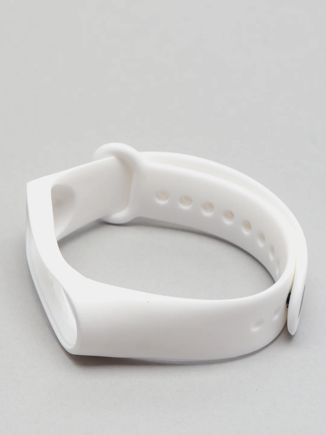 Белый силиконовый ремешок для Xiaomi Mi Band 3, Mi Band 4, ми банд 3/4