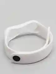 Белый силиконовый ремешок для Xiaomi Mi Band 3, Mi Band 4, ми банд 3/4