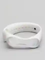 Белый силиконовый ремешок для Xiaomi Mi Band 3, Mi Band 4, ми банд 3/4