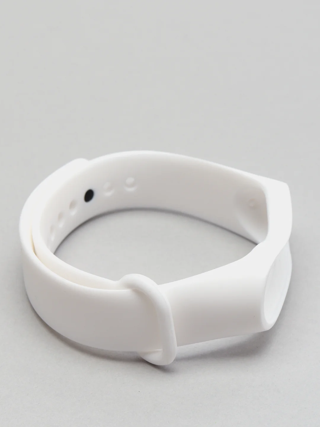 Белый силиконовый ремешок для Xiaomi Mi Band 3, Mi Band 4, ми банд 3/4