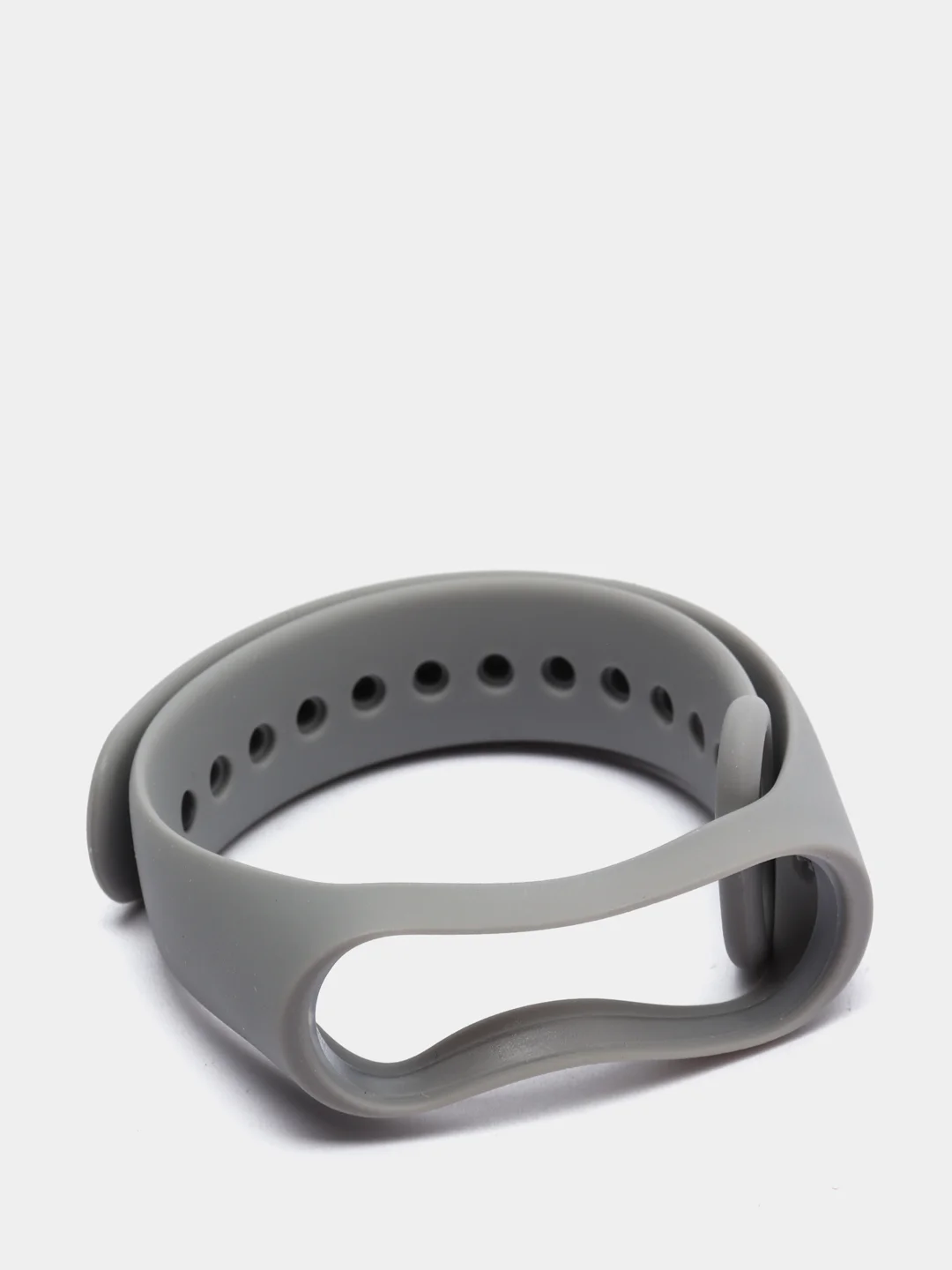 Серый силиконовый ремешок для Xiaomi Mi Band 3, Mi Band 4