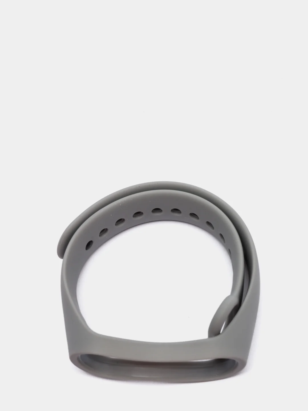 Серый силиконовый ремешок для Xiaomi Mi Band 3, Mi Band 4