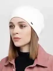 Белый женская шапка "Ромео"
