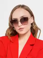 Пудровый солнцезащитные очки