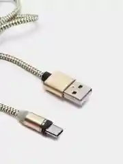 Золотой кабель для зарядки X-cable, магнитный, 2.1 А, 360 + магнитный коннектор-разъем