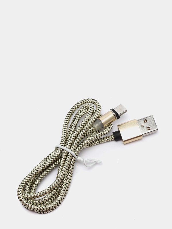Кабель для зарядки X-cable, магнитный, 2.1 А, 360 + магнитный коннектор-разъем